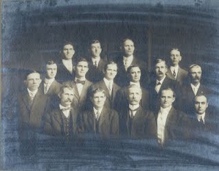group of church officers in 1911